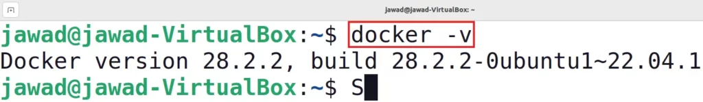2 confirm if the docker is installed - Documentation Center