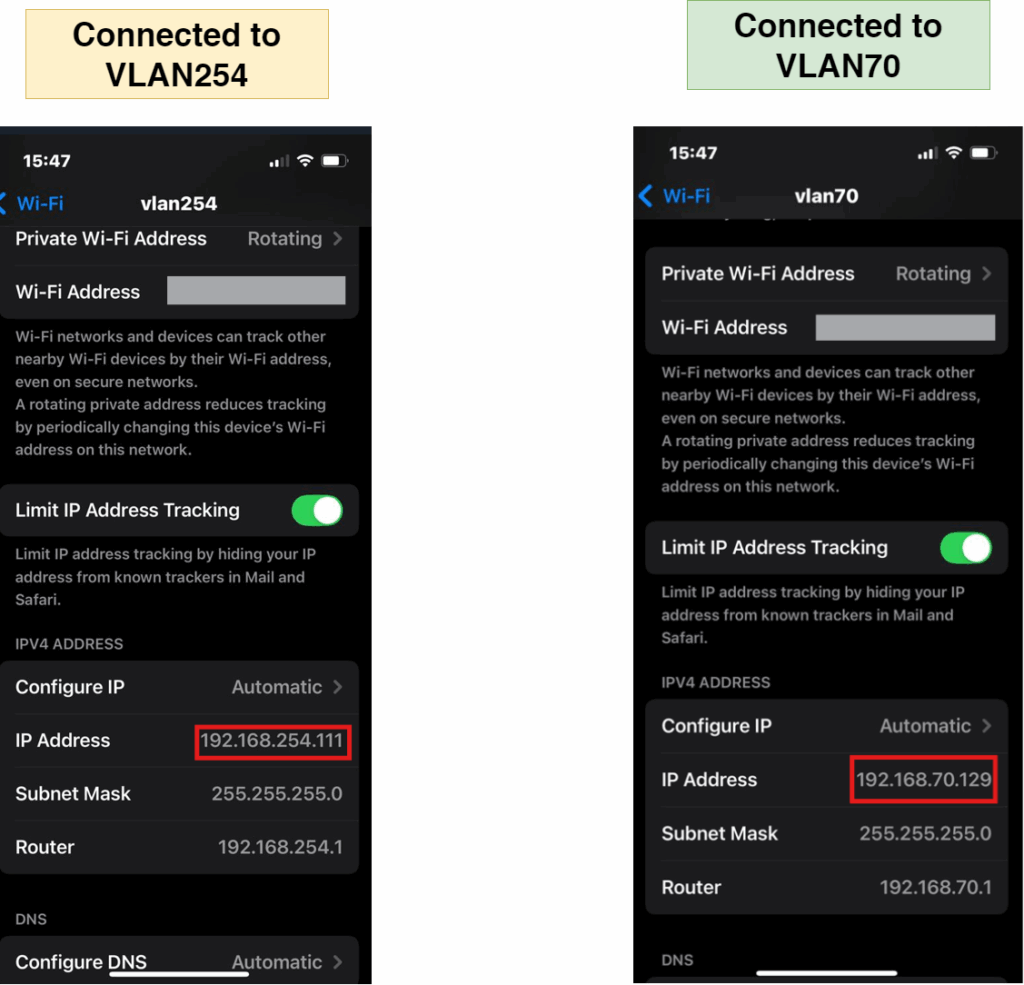 Connected devices to vlans - Documentation Center