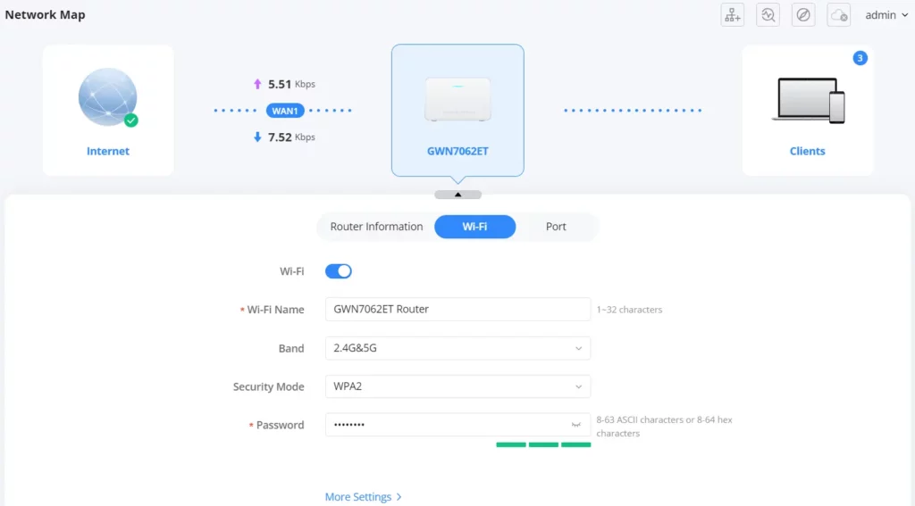 first page after initial login - Documentation Center