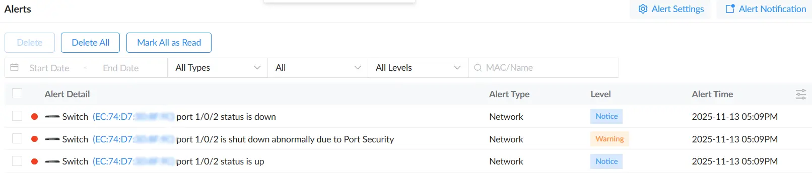 6 notifiation on web - Documentation Center