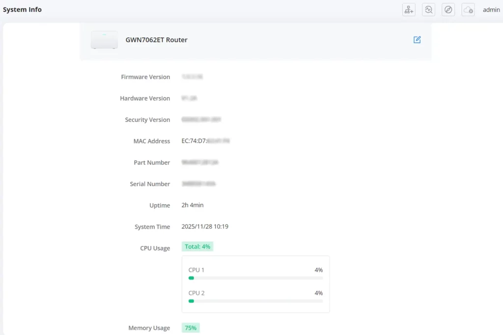 overview system info - Documentation Center