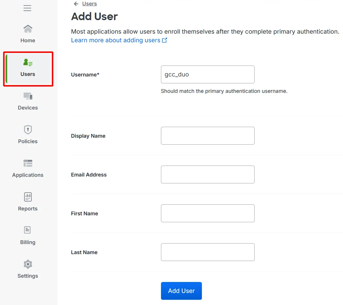 4 Duo user - Documentation Center