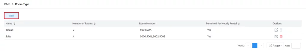 Add_Room_Type - Documentation Center