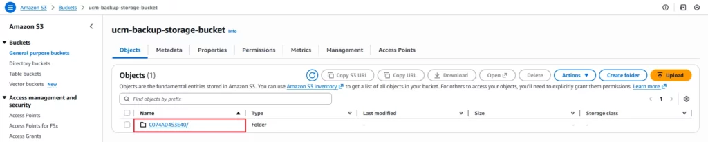 Backup_Folder_in_Storage - Documentation Center