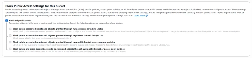 Block_Public_Access_Settings - Documentation Center