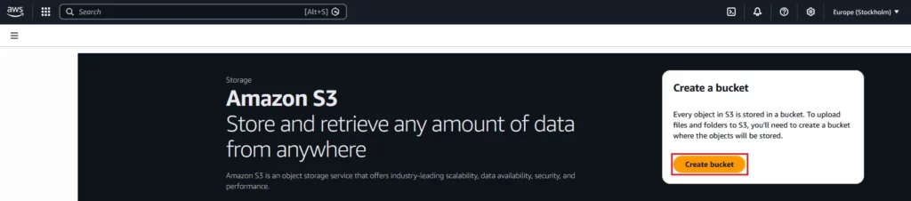 Create_S3_Bucket_Option - Documentation Center