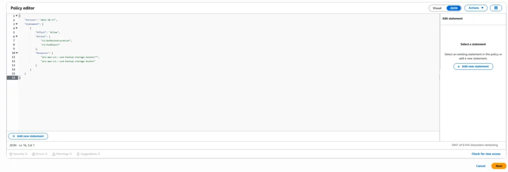 JSON_Policy_Editor - Documentation Center