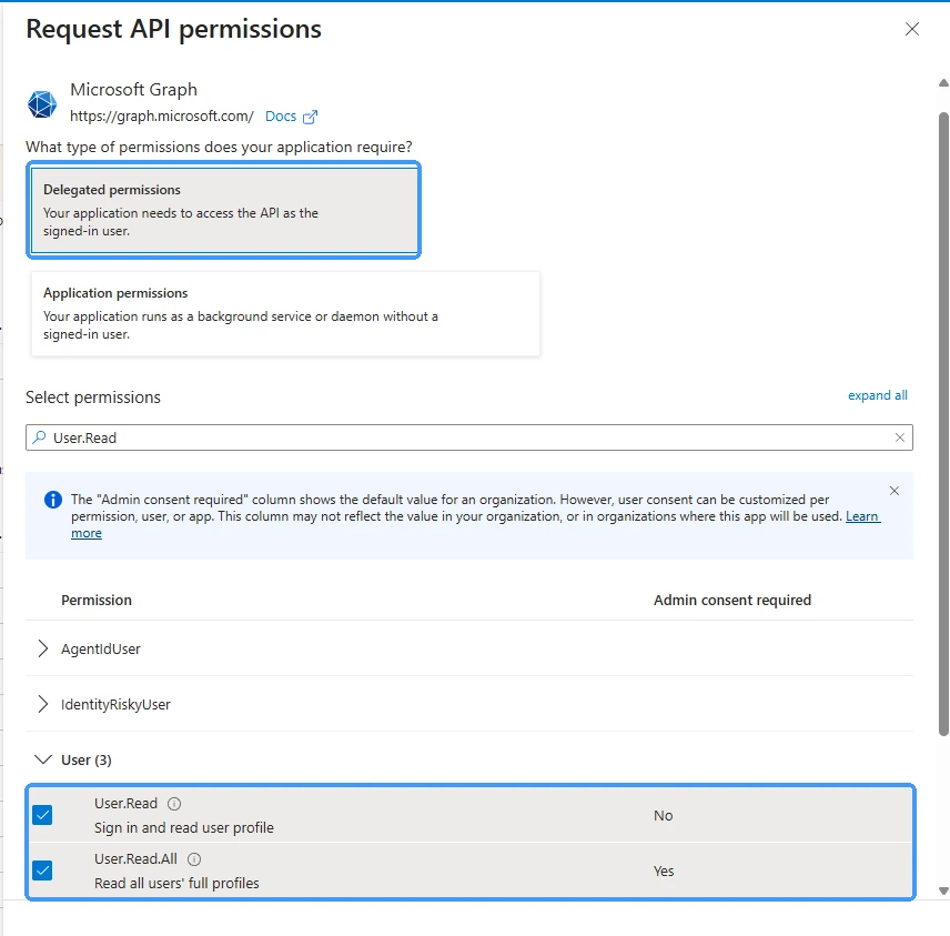 Microsoft_Graph_Delegated_Permissions_Config - Documentation Center