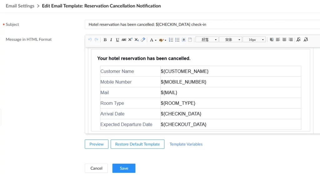Reservation_Cancellation_Notification_Email_Template - Documentation Center