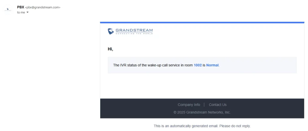 Wake-Up_IVR_Notification_Email - Documentation Center