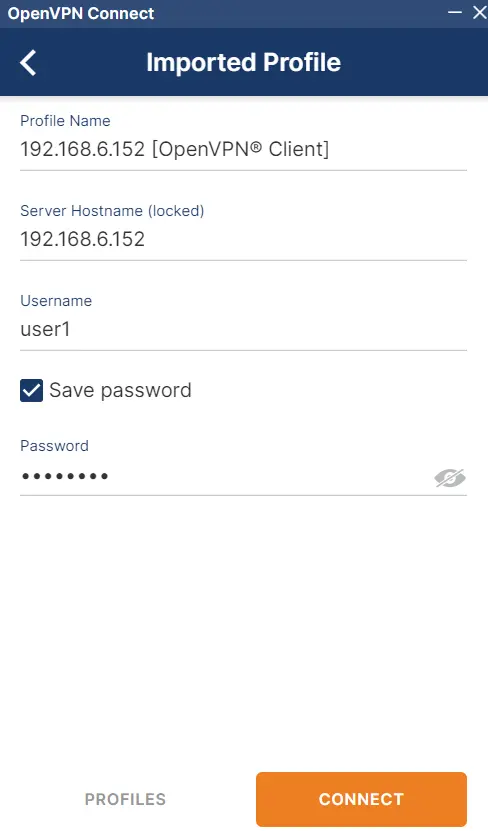 3 after that fill in the fields accoring to the openvpn server and remote user options etc - Documentation Center