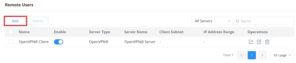4 now afer the openserver is created now we create a remote user - Documentation Center