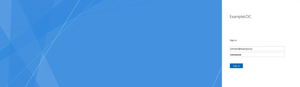 ADFS_Redirect_Login - Documentation Center