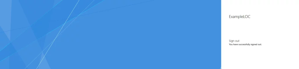 ADFS_Redirect_Logout - Documentation Center