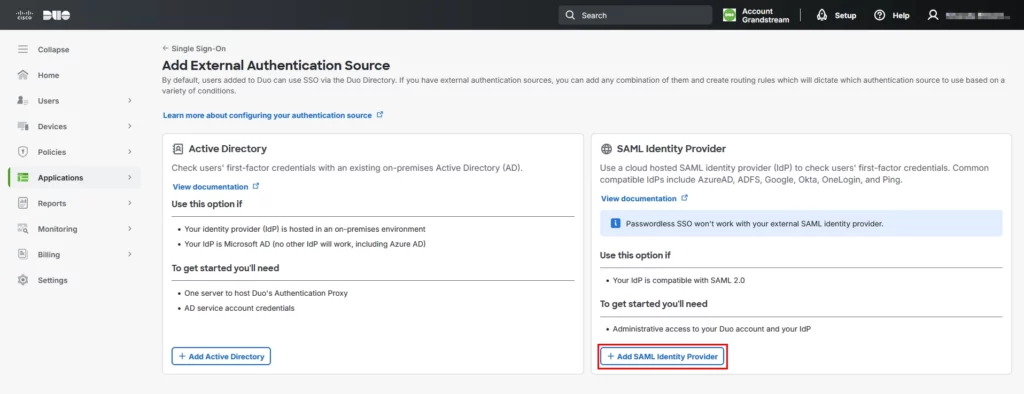 Add_External_Authentication_Source - Documentation Center