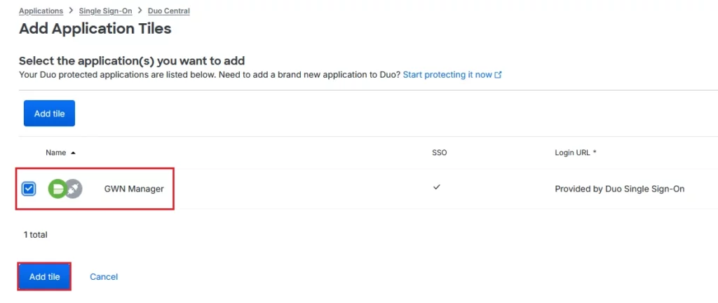 Add_GWN_Manager_Tile - Documentation Center
