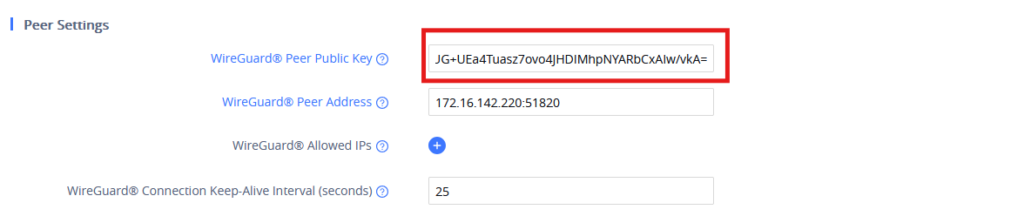 Peer Public Key - Documentation Center