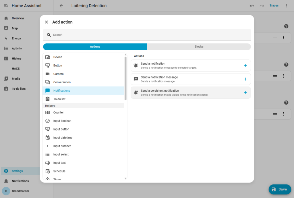 Configure Second Action - Documentation Center