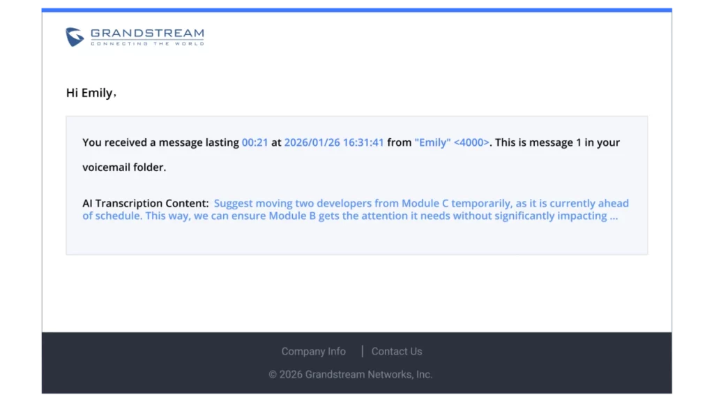 Email_Voicemail_Transcription - Documentation Center