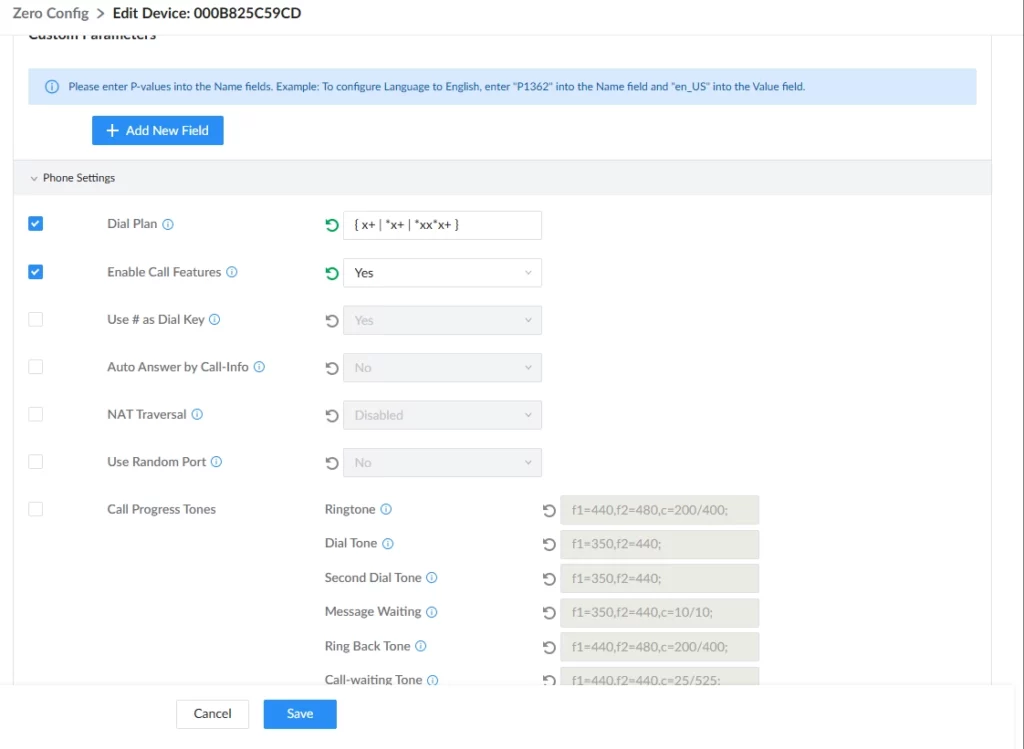 Enable Options to Provision - Documentation Center