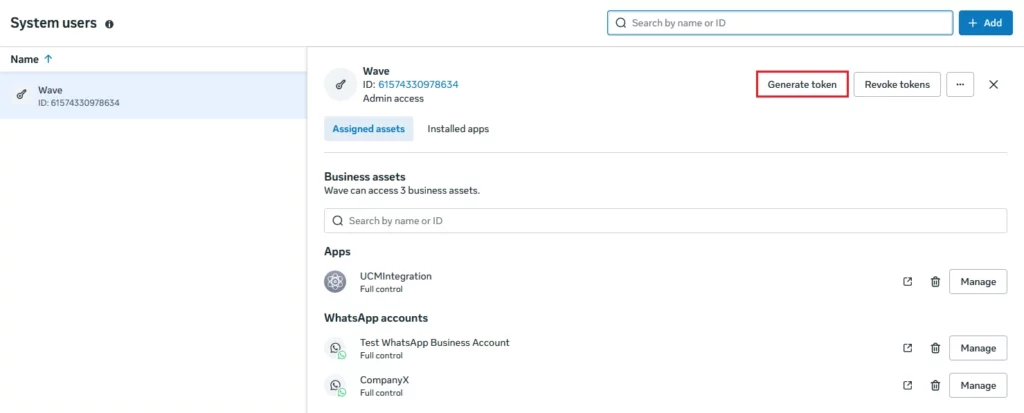 Generate_Permanent_Token - Documentation Center