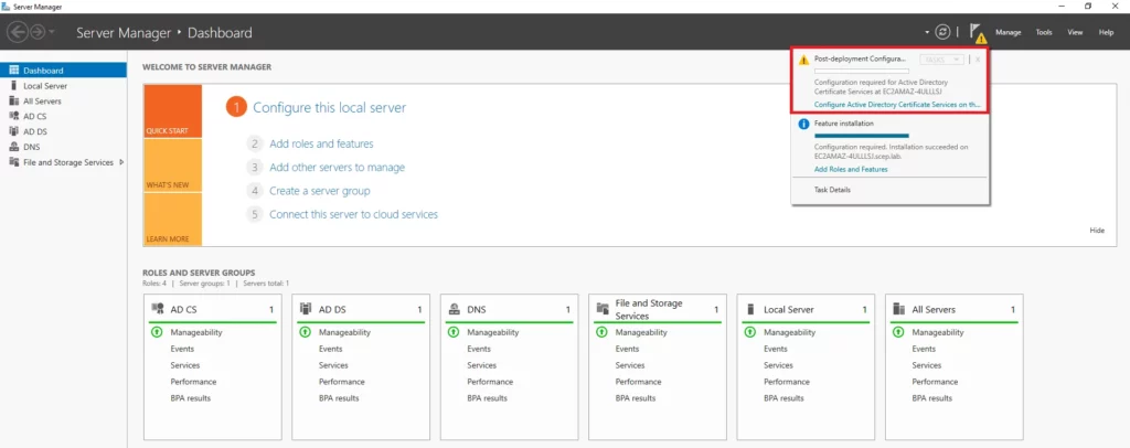 Post-deployment Configuration - Documentation Center