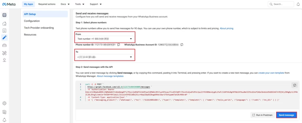 Send_Test_Message_1 - Documentation Center