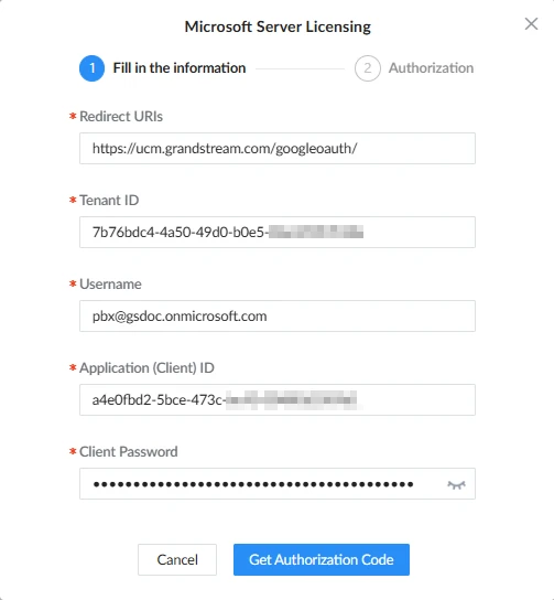 Microsoft_Outlook_Auth_Parameters - Documentation Center