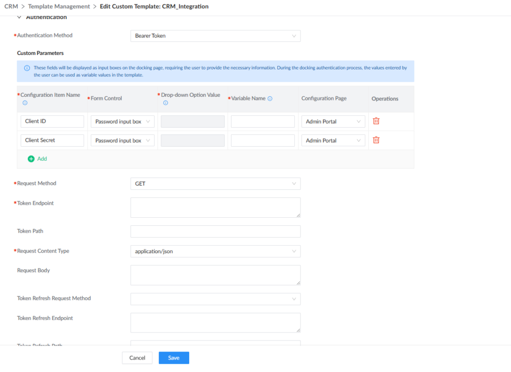 Bearer token authentification - Documentation Center