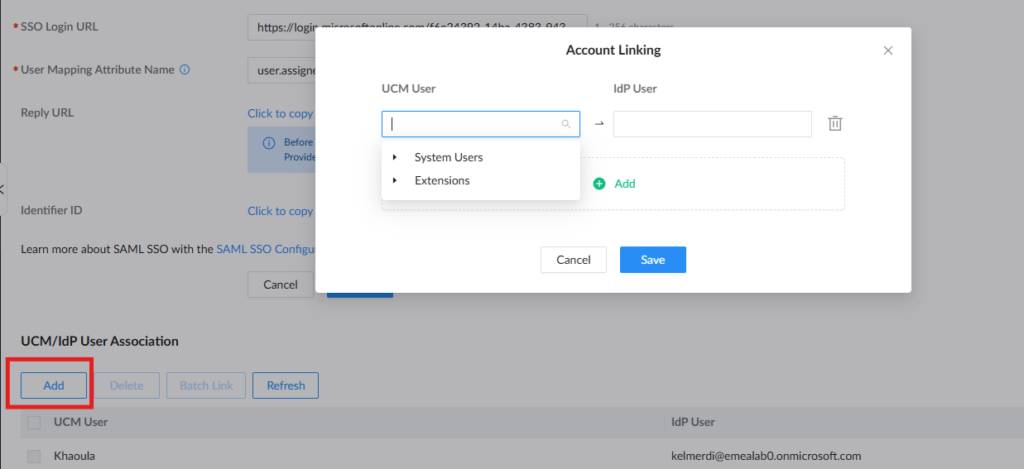 UCM USer - Documentation Center