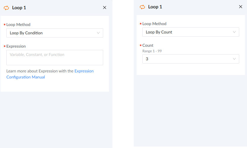 loop condistion - Documentation Center