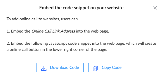 Download or Copy The Code - Documentation Center